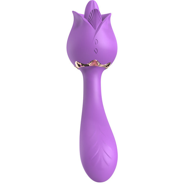 Buy Licking Roman Rose NO. 8 Purple, Rose Vibrator